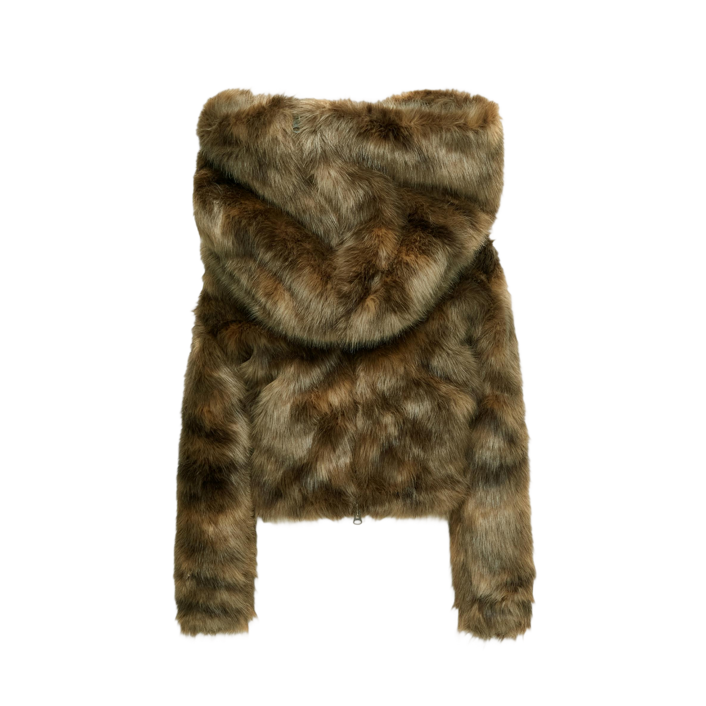 Faux Mink Fur Coat (Short/Long 2-Way)