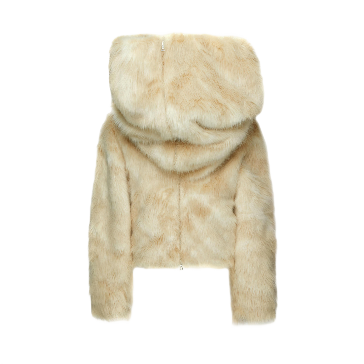 Faux Mink Fur Coat (Short/Long 2-Way)