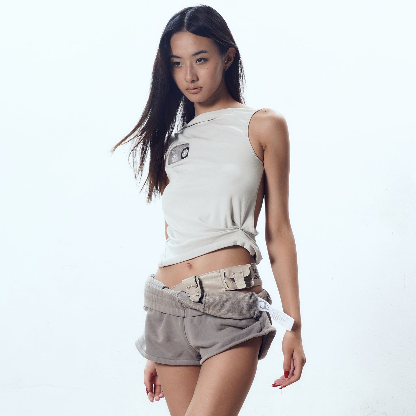“Tape”Backless Cami Top