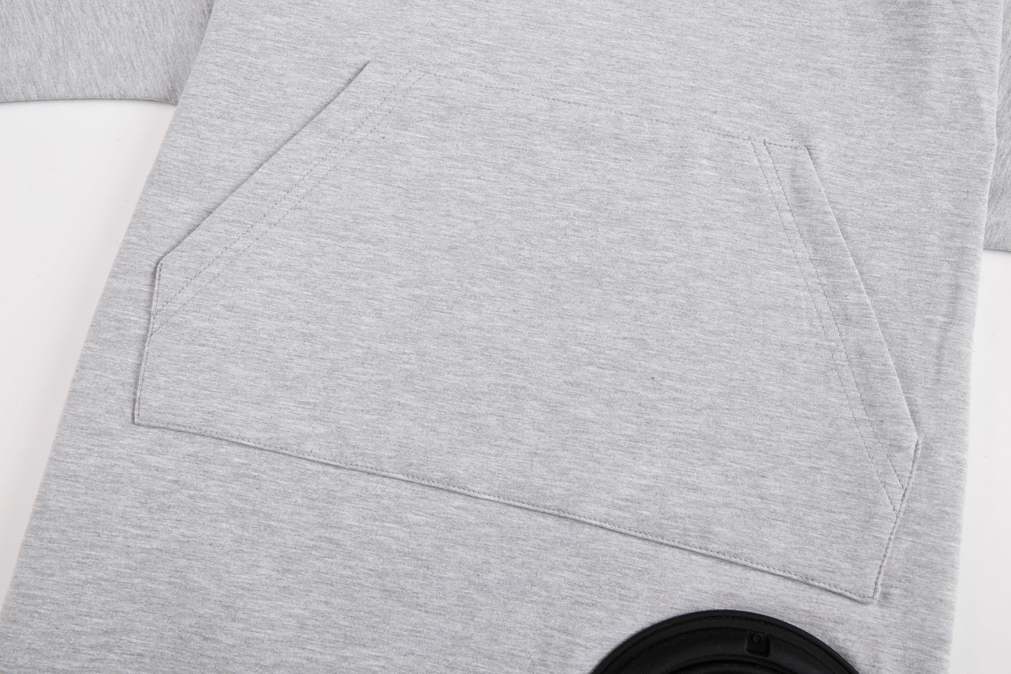 Speaker Component Distressed Hoodie Dress