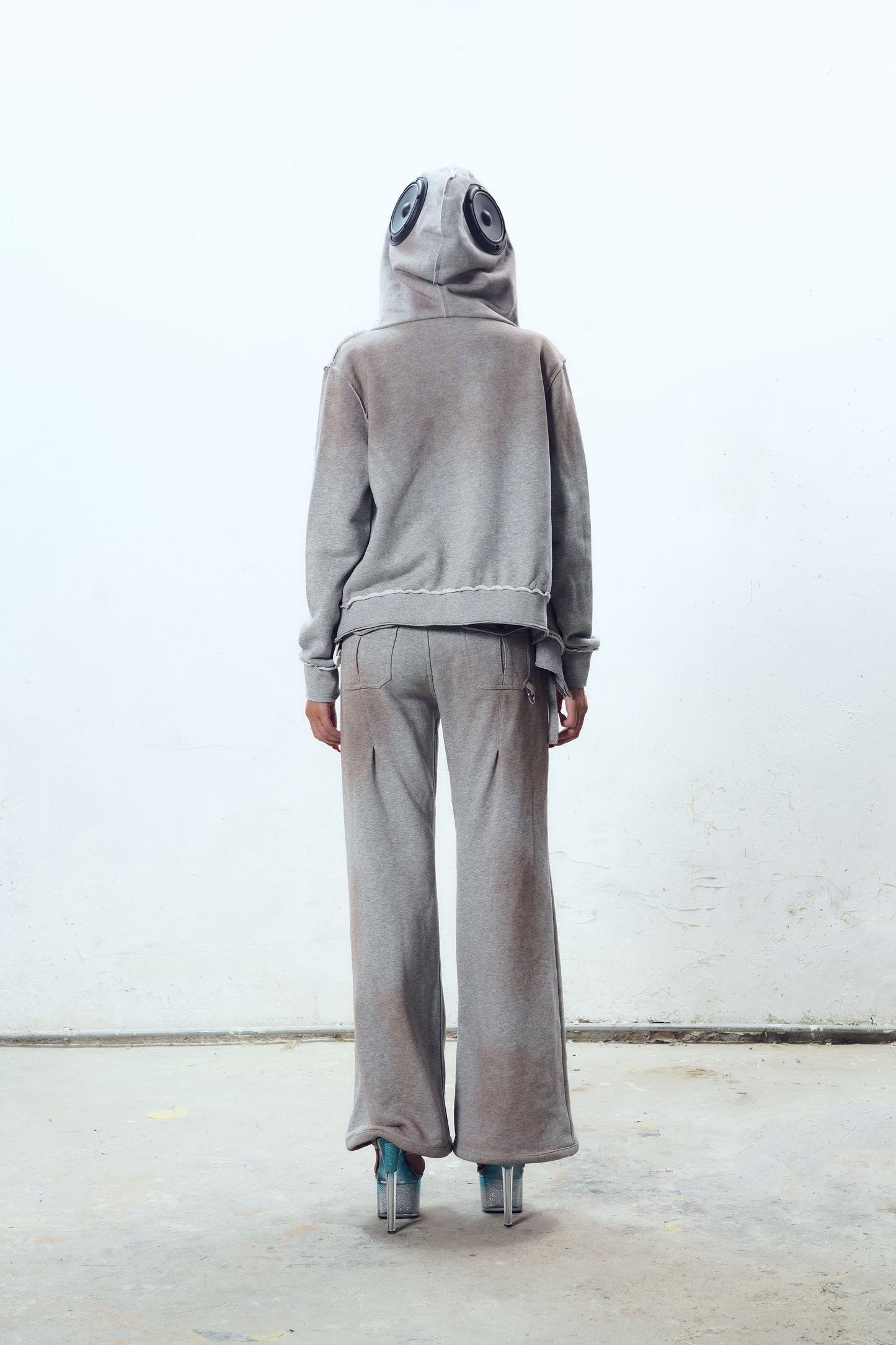 Speaker Component Washed Hoodie