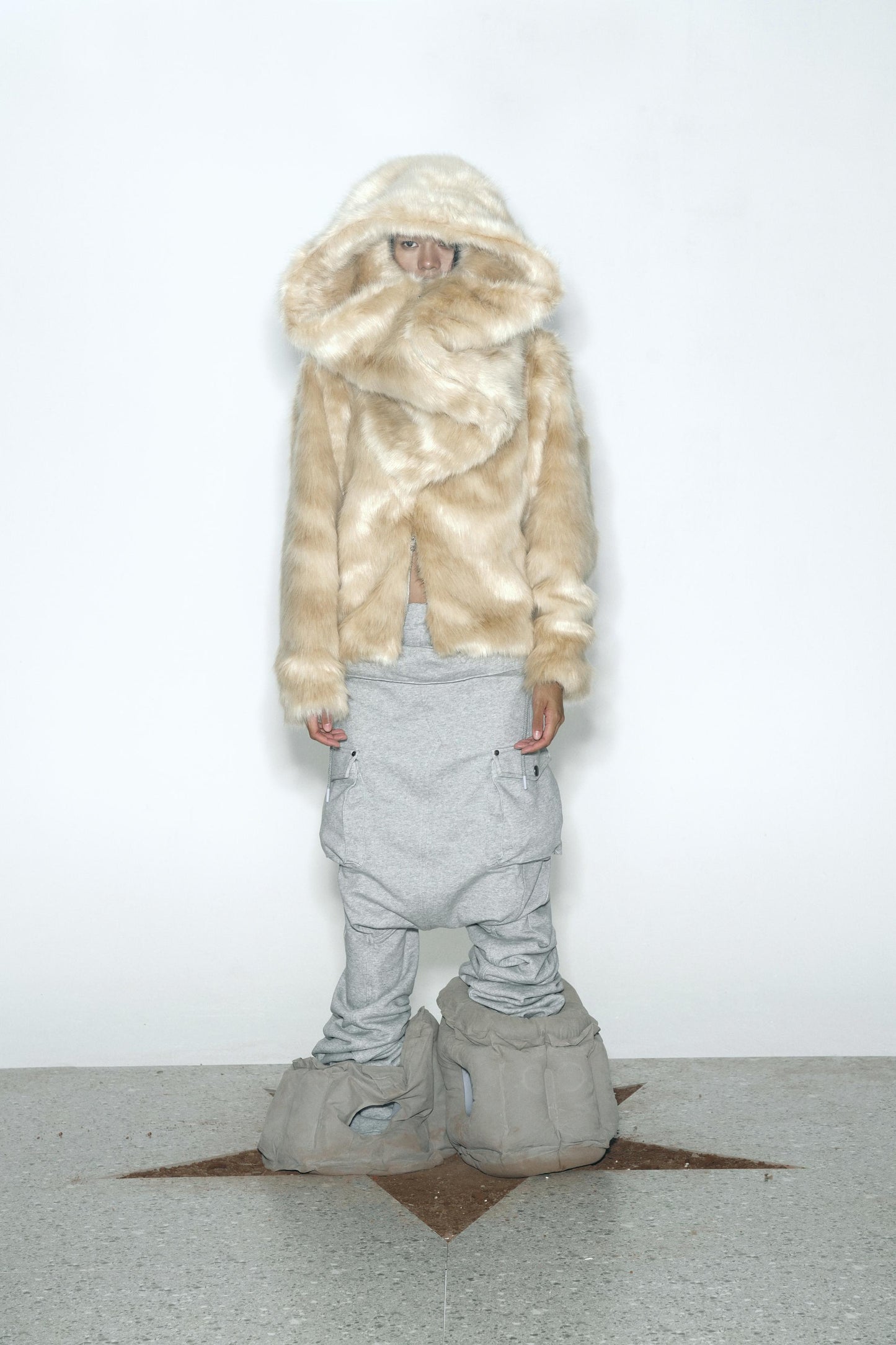 Faux Mink Fur Coat (Short/Long 2-Way)