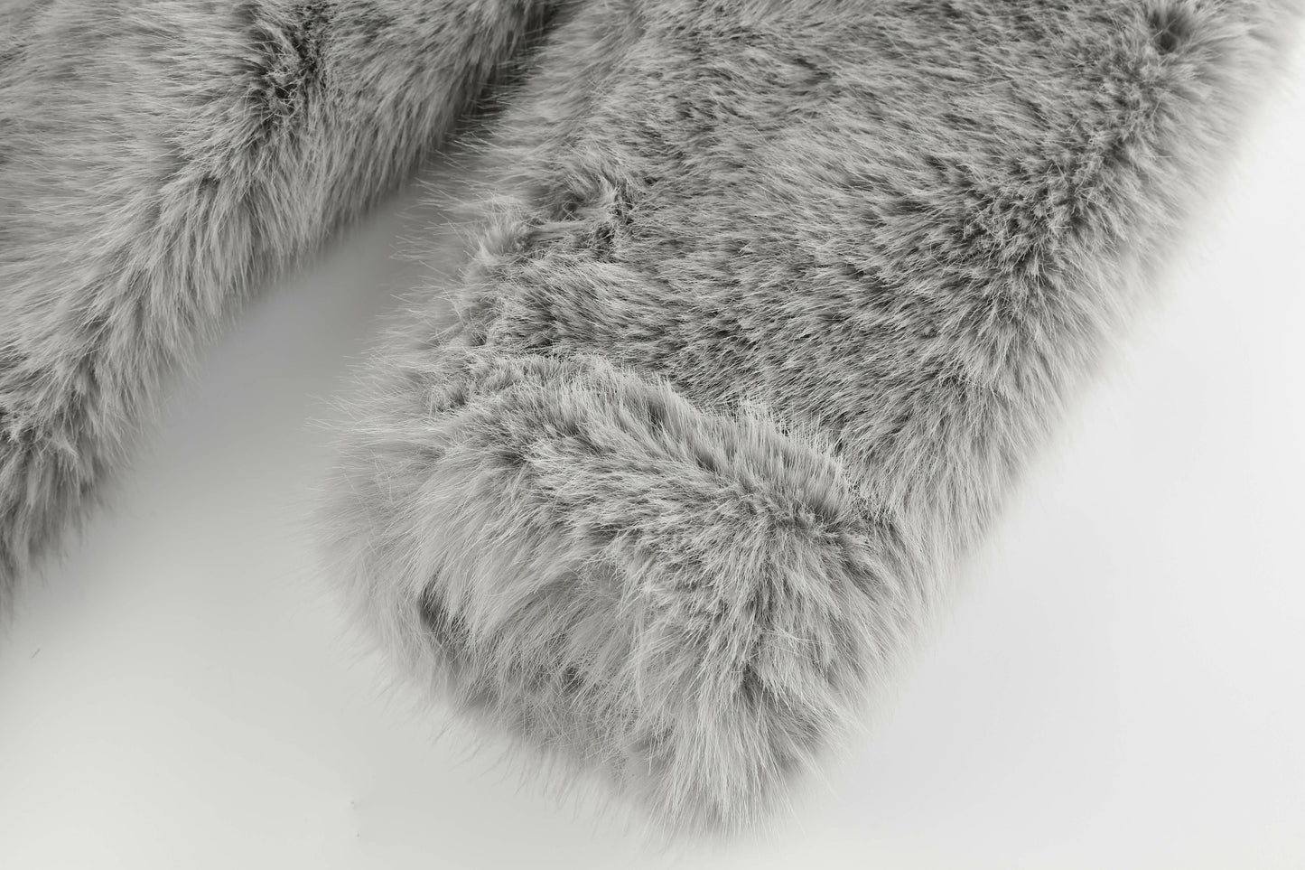 Extra-Thick Long Eco-Friendly Faux Fur Coat