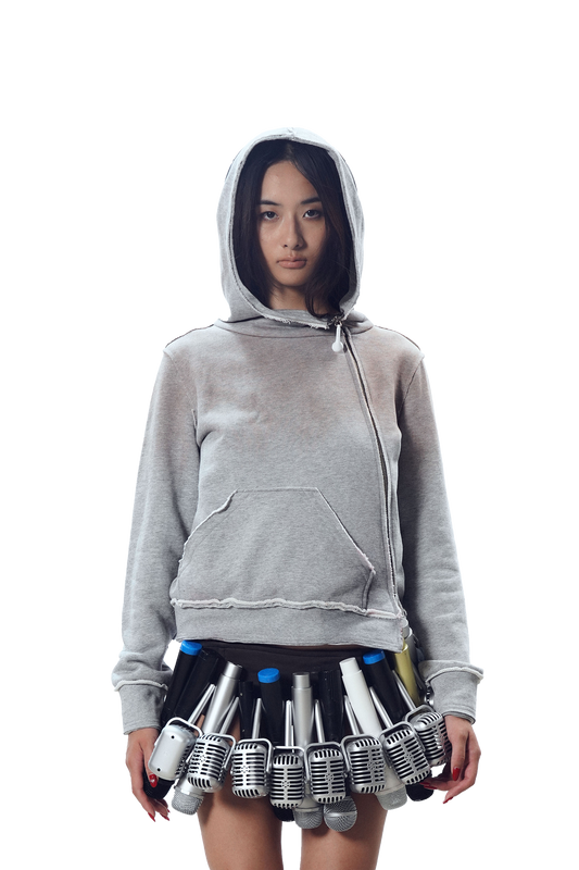 Speaker Component Washed Hoodie
