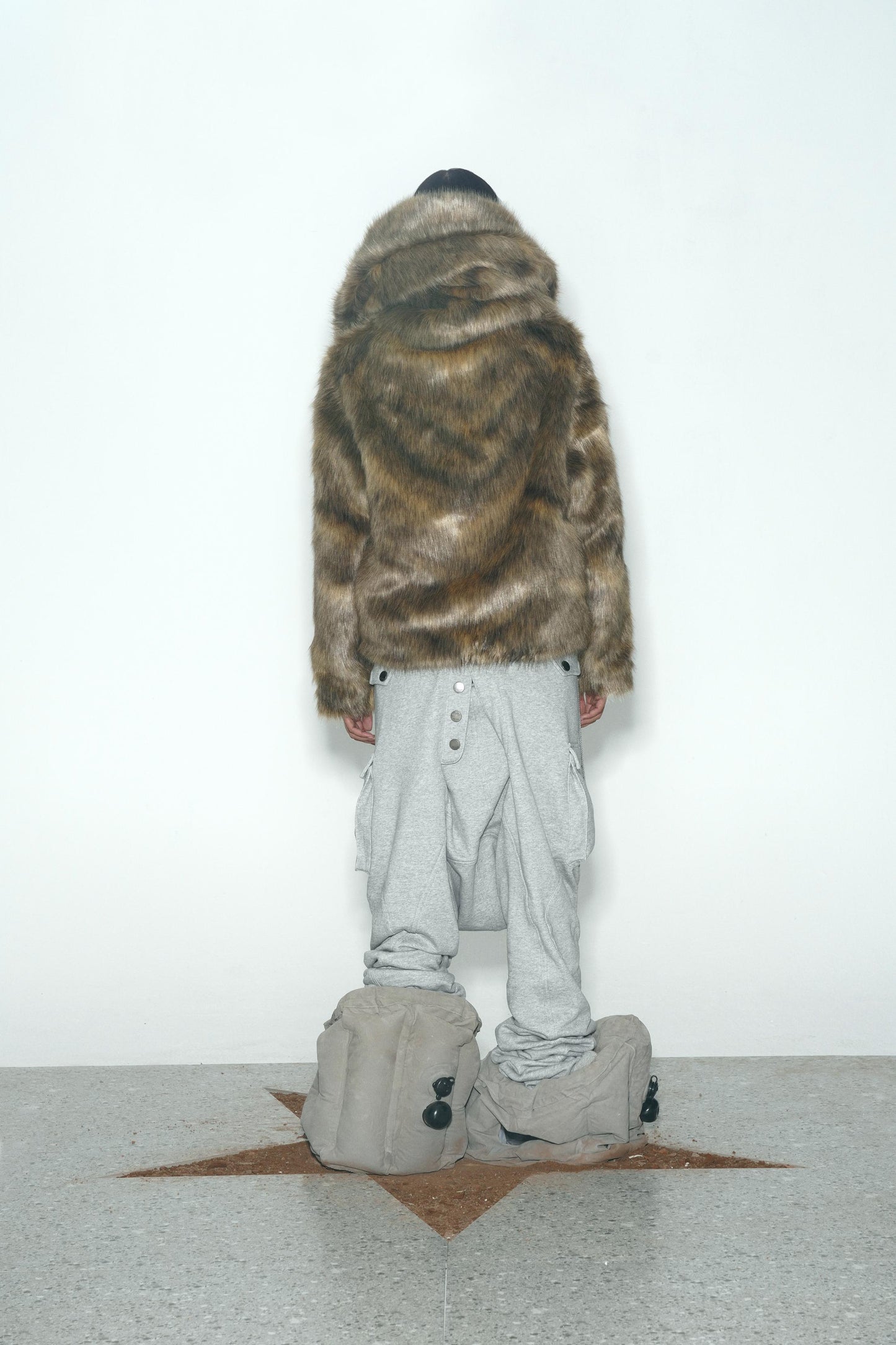 Faux Mink Fur Coat (Short/Long 2-Way)